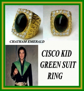 Elvis Jumpsuit Rings CISCO KID RING